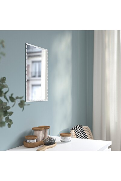 IKEA Mirror, White, 30 x 40 cm
