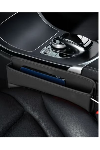 VEYA Leather box to organize and arrange your personal items in the car next ...