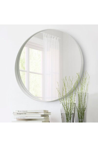 IKEA Mirror, White, 80cm