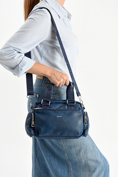 YOGII Tumi Модель Багатокімнатна Водостійка Регульована Сумка на Ремінці на Молді Жіноча Шкіряна Сумка на Плече та Руці