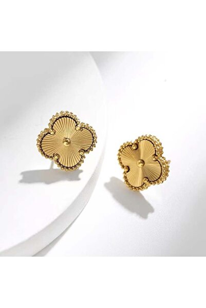 KEVSA Jewelry Cercei din oțel inoxidabil Alhambra - CM1807