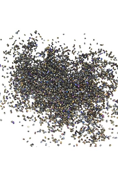 Serhat Aksesuar ve El İşçilik خرز مقطوع رمادي جانجان 2×1.5 مم (100 جرام 4000 ...