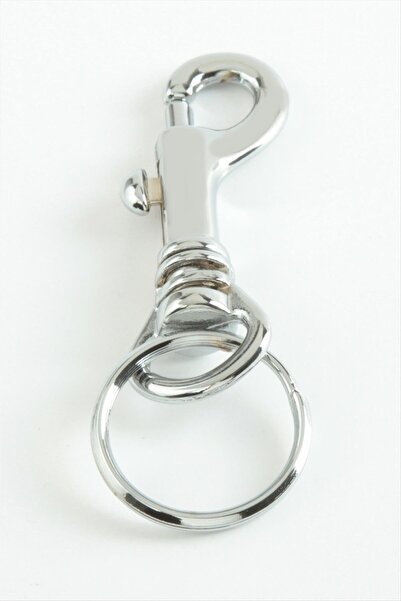 Ayena Moda Mtxdpn Sailor Hook Metal Keychain (155718) Small-Silver Color