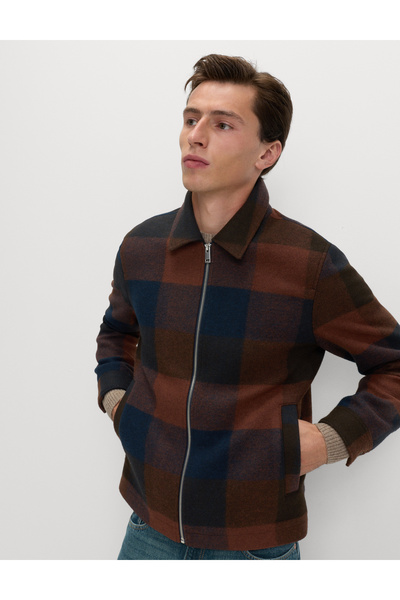 Marks & Spencer Kare Desenli Ceket