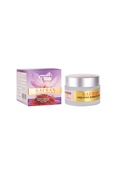Softto Plus Anti-aging cream with saffron for face and neck – 50 ml