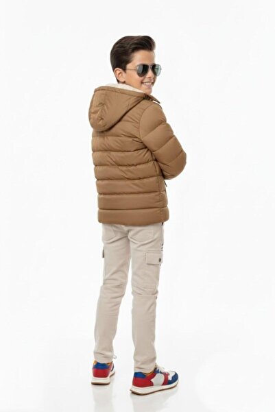 BAGLAN Boy's Hooded Coat Bgl-St04885