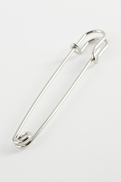 AhEs Shopping MTXDPN Σκωτσέζικη βελόνα κρίκου 8 cm 1 (165549) Τεμάχιο-Ασημί χ...