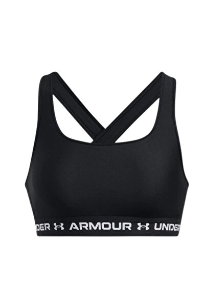 Under Armour A1361034-006 Crossback Mid Bra Women's Bustier Black