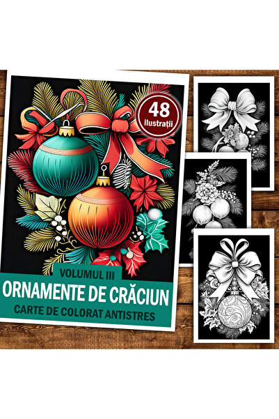 Legendary Gifts Carte de pictura, 48 de ilustratii Ornamente de Craciun - Vol...