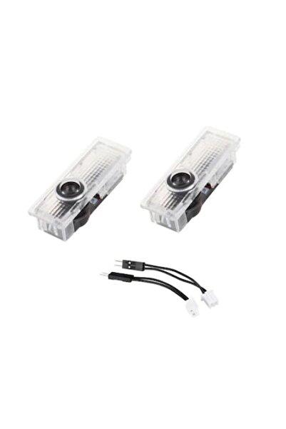 LinePartsBim Set Lampi Holograme Usi cu LED cu logo //M pentru BMW E90 E91 E92 E60 F10 F01 F02 F30 F20 E70 E71