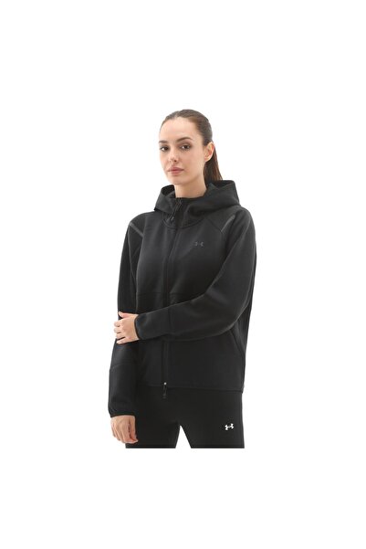 Under Armour A1379842-001 Unstoppable Fleece Fz Women's Jacket Black