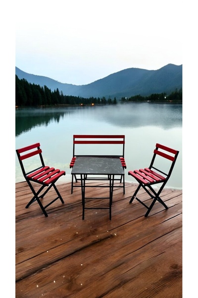 Modern Style Home Modern Balkon Bahçe Mutfak Bistro Set Katlanır Masa-sandalye