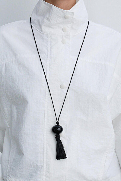 BE BLUE Ekru Stand-Up Collar Jacket