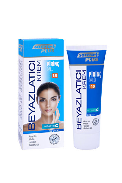 Softto Plus Whitening Cream with Rice Extract - 100 ml