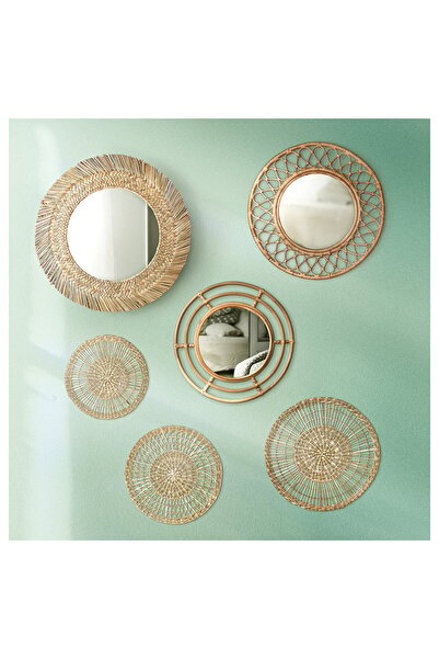 IKEA VRIGSTAD Mirror, sedge, 63 cm