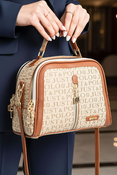 POLO CLUB Women's Single Compartment Long Strap Shoulder & Hand Bag (24X20 cm)
