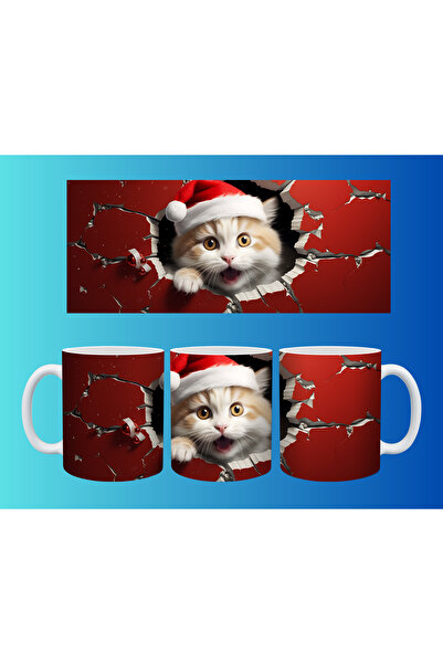 Evion Cat Christmas Cup – Special Design with Cute Cat Pattern 6