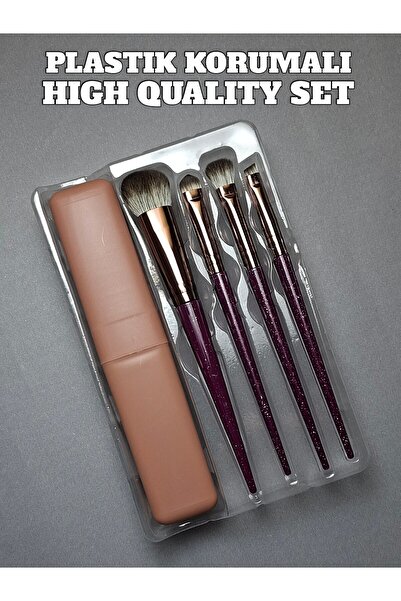 PRO 10 PRO ON مجموعة فرشاة مكونة من 4 قطع مع علبة هدية