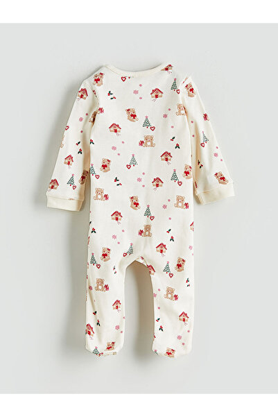 LC Waikiki Yılbaşı Temalı Kız Bebek Tulum