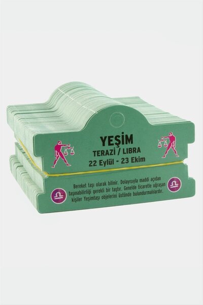 ZERO LAND MTXDPN يشم - برج الميزان (184209) سوار معصم - أخضر