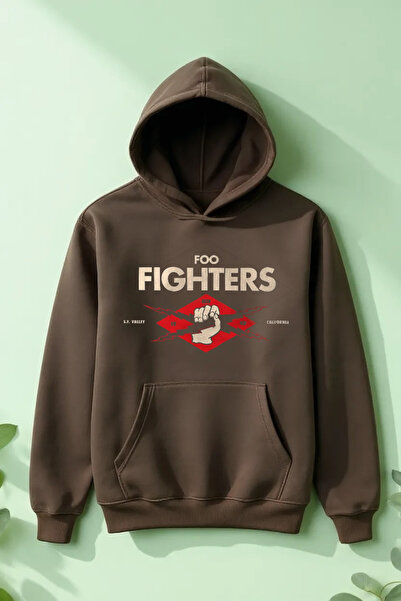 Vordevia سويت شيرت فو فايترز مطبوع من القطن بثلاثة خيوط كبير الحجم