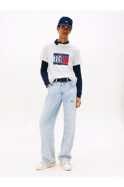 Tommy Hilfiger Férfi fehér rövid ujjú póló