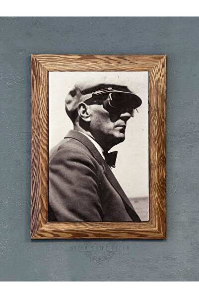 FİNS STONE DECOR Masif Çerçeveli Gazi Atatürk Taş Duvar Dekoru 1933, Ankara. ...