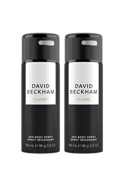 David Beckham Set 2x Deodorant Classic, Men, 150 ml