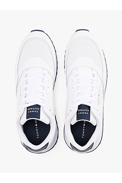 Tommy Hilfiger Erkek Beyaz Sneaker