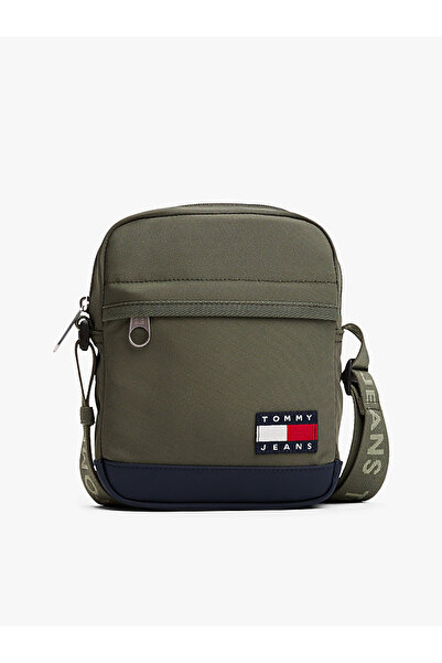 Tommy Hilfiger Erkek Yeşil Çapraz Askılı Çanta