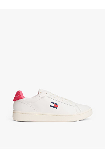 Tommy Hilfiger Kadın Beyaz Sneaker
