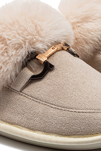 Twigy Γυναικείες παντόφλες με αγκράφα Ania Μπεζ 37/41