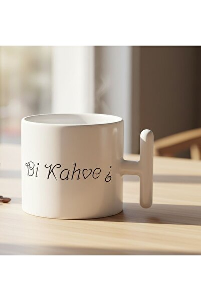 Home Bi Kahve? (Bi Kahve Is a Brand Name, so I'Ll Transliterate It as It Is.) Porcelain T-Cup 180ml - Minimalist Design Coffee Cup - Gift & Daily Use