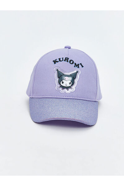 LC Waikiki Lilac Kuromi Printed Girl's Cap Hat
