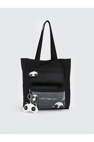 LC Waikiki Shining Choices Panda Figured Girl's Shoulder Bag from Shining Store