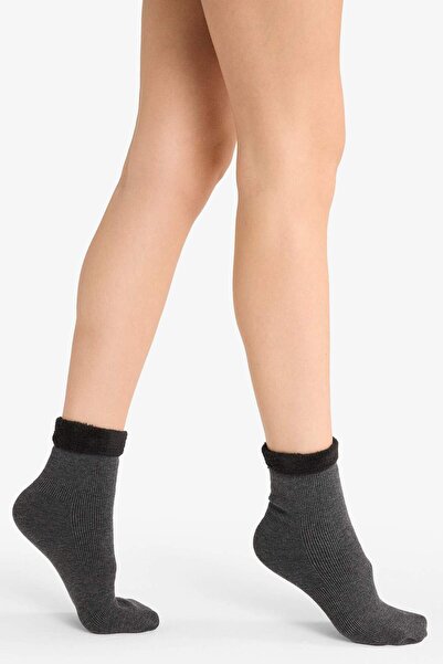 DeFacto Жіночі зимові шкарпетки, 2 пари F8876AXNS