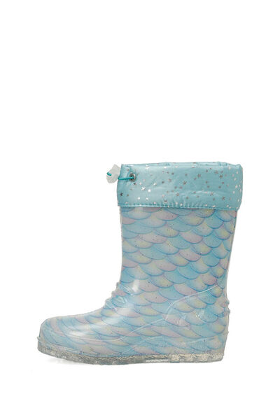 LC Waikiki BRIAR P 5PR Μπλε μπότες βροχής για κορίτσια
