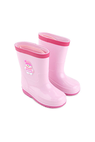 LC Waikiki Kız Çocuk Kışlık İçinde Çıkarılabilir Ek Çoraplı Su Geçirmez Yağmur Bot Çizme