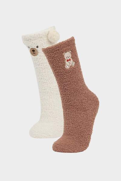 DeFacto Kadın 2li Kışlık Çorap F8891AXNS