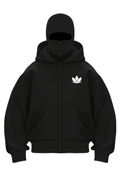 LAND MODA سترة صوفية للجنسين من Snow Masked Ninja من الصوف السميك بخيطين