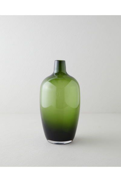 English Home Dolce Cam Vazo 35 cm Yeşil