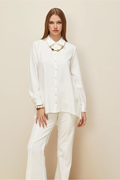 Alvina Shirt Collar Tunic 46079