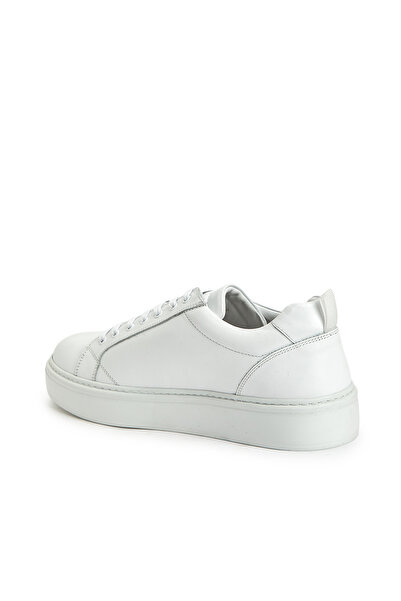 George Hogg Beyaz Erkek Deri Sneaker