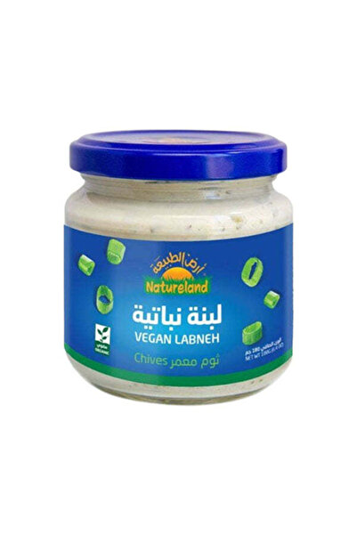 natureland Vegan Labneh with Chives & Garlic, 180g