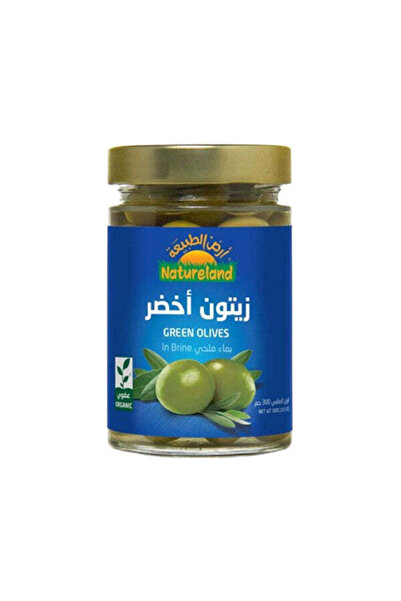 natureland Organic Green Olives 300g