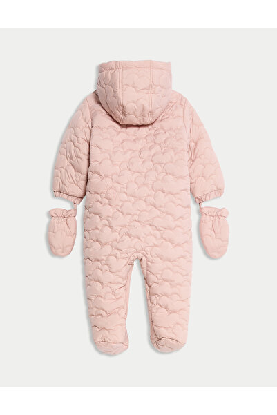 Marks & Spencer Kapitone Kapüşonlu Kar Tulumu (0-3 Yaş)