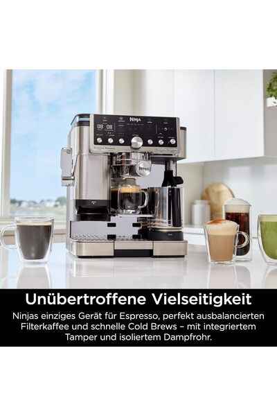 NINJA Barista Pro X9: Entegre Tartılı Akıllı 3'ü 1 Arada Espresso Makinesi | 29 Programlı
