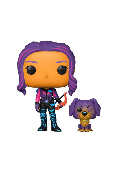 Funko استثناء: مارفل - كيت بيشوب مع لاكي (الضوء الأسود)