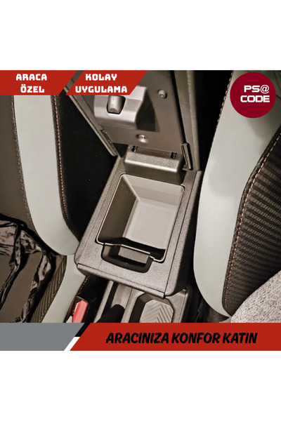 psa code 2024-2026 model Renault Duster Uyumlu Orta Konsol Düzenleyici manuel el frenlı araclara uyumlu