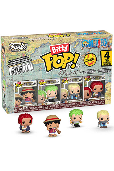 Funko Bitty Pop! Animation: One Piece - Luffy 4Pk